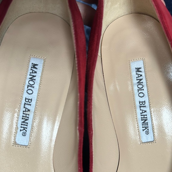 Manolo Blahnik Pointed Toe Pumps - Picture 10 of 10